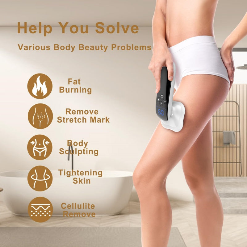 4 In 1 Cellulite Fat Remover Body Shaping Machine Slimming Vibrating Massager UK