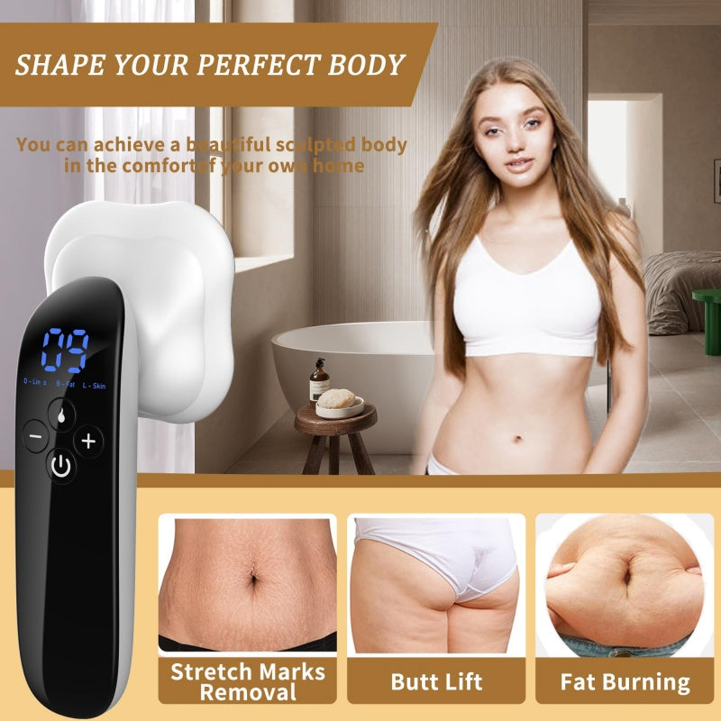 4 In 1 Cellulite Fat Remover Body Shaping Machine Slimming Vibrating Massager UK