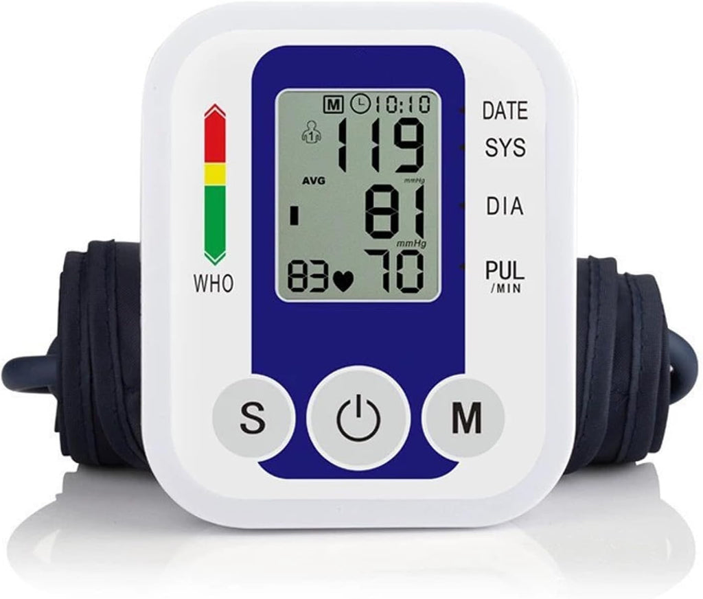 Digital Automatic Blood Pressure Monitor Upper Arm BP Machine Heart Rate 2025 UK